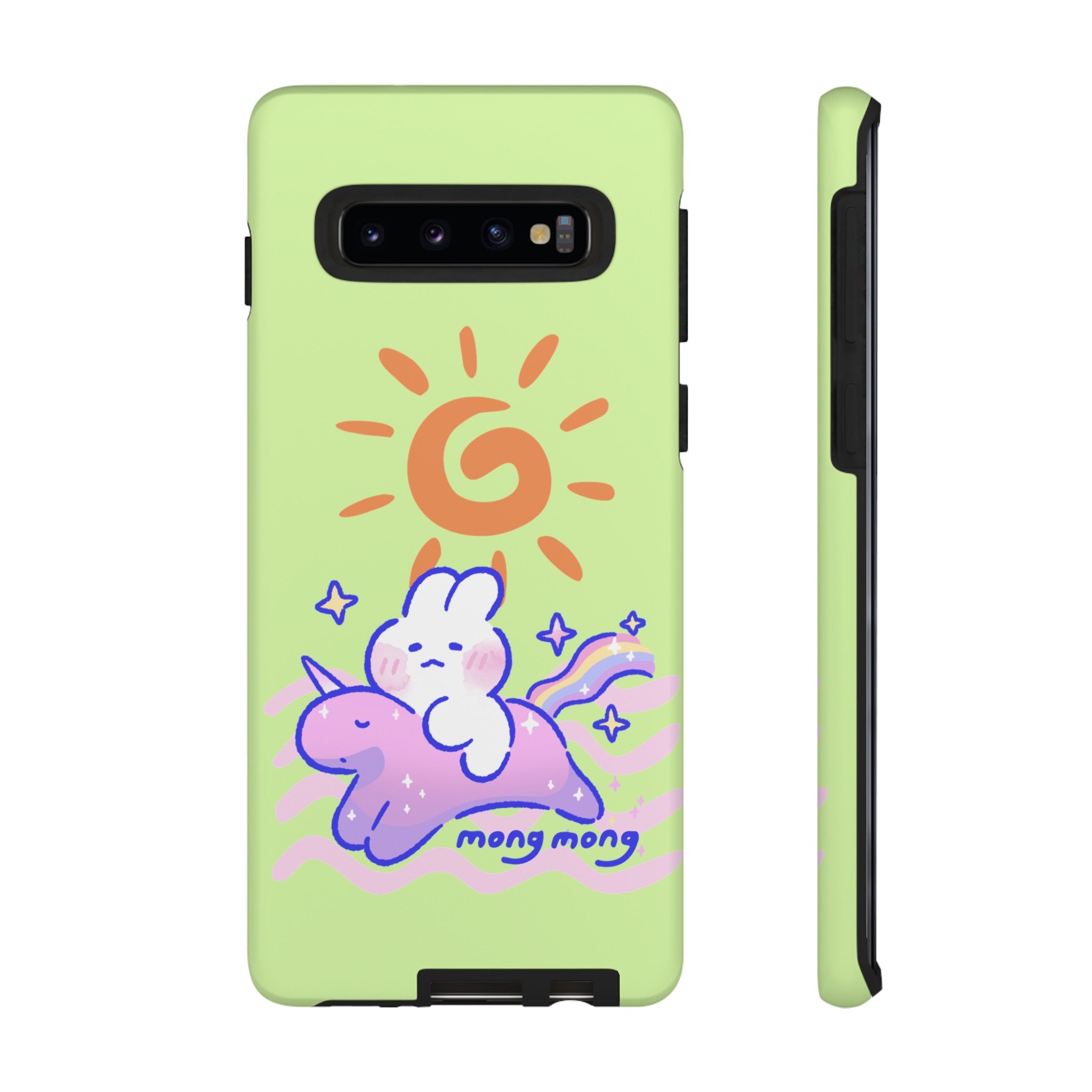 Lovely Mong Mong Ride a Unicorn Phone Case